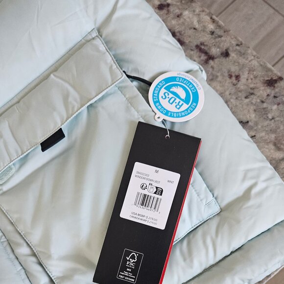 Spyder Down Vest pastel blue, Medium - Picture 11 of 11